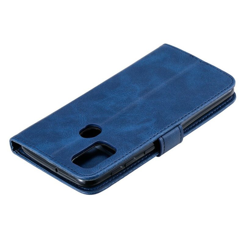 Leren Hoesje voor Samsung Galaxy M21 Vintage Portemonnee