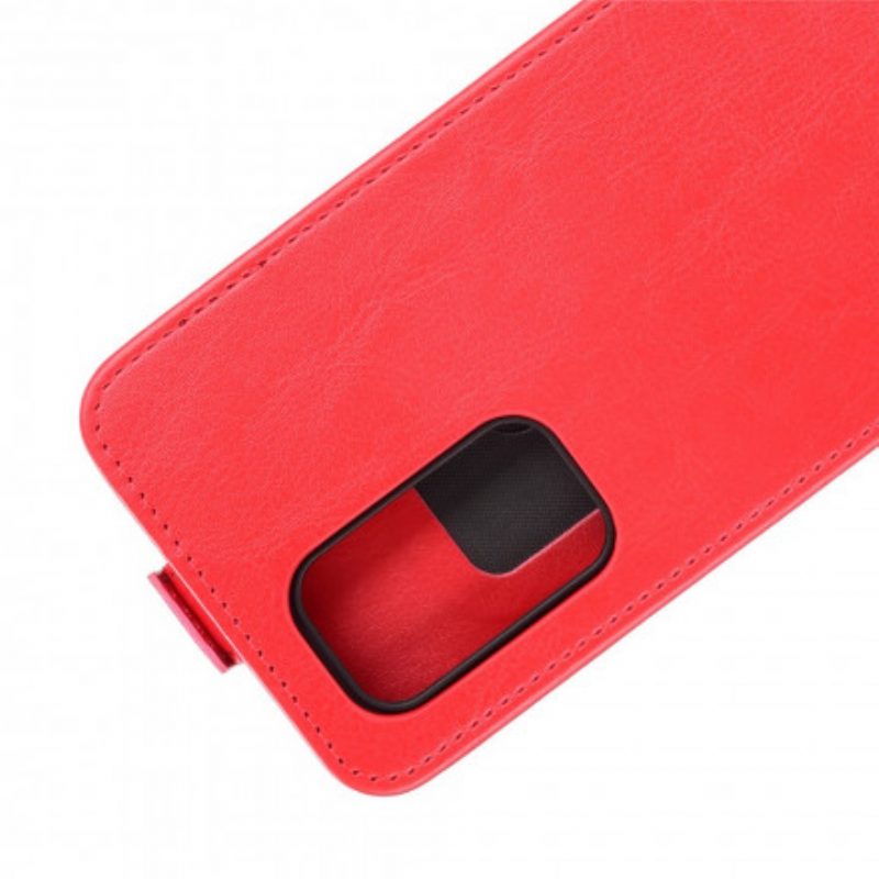 Flip Case voor OnePlus 9 Folio-hoesje Verticale Flap Leer Effect