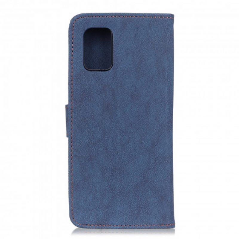 Flip Case voor OnePlus 9 Khazneh Retro Splitleer