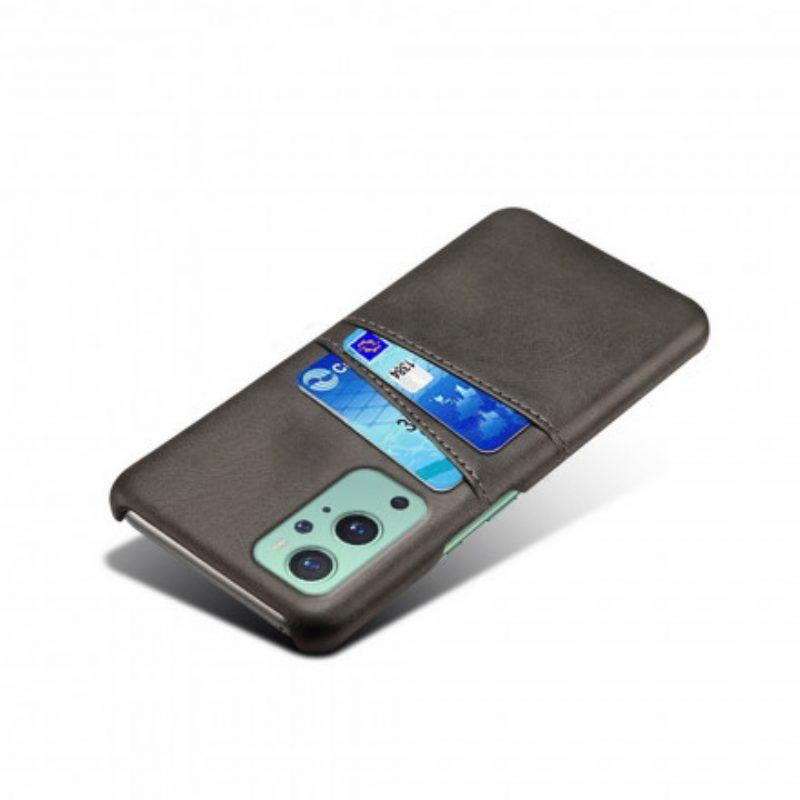 Hoesje voor OnePlus 9 Ksq-kaarthouder