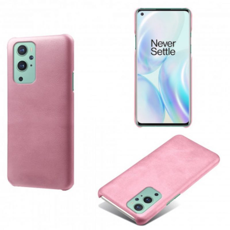 Hoesje voor OnePlus 9 Ksq Leereffect