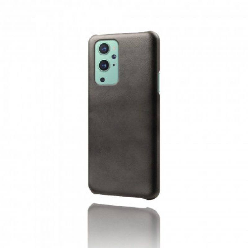 Hoesje voor OnePlus 9 Ksq Leereffect