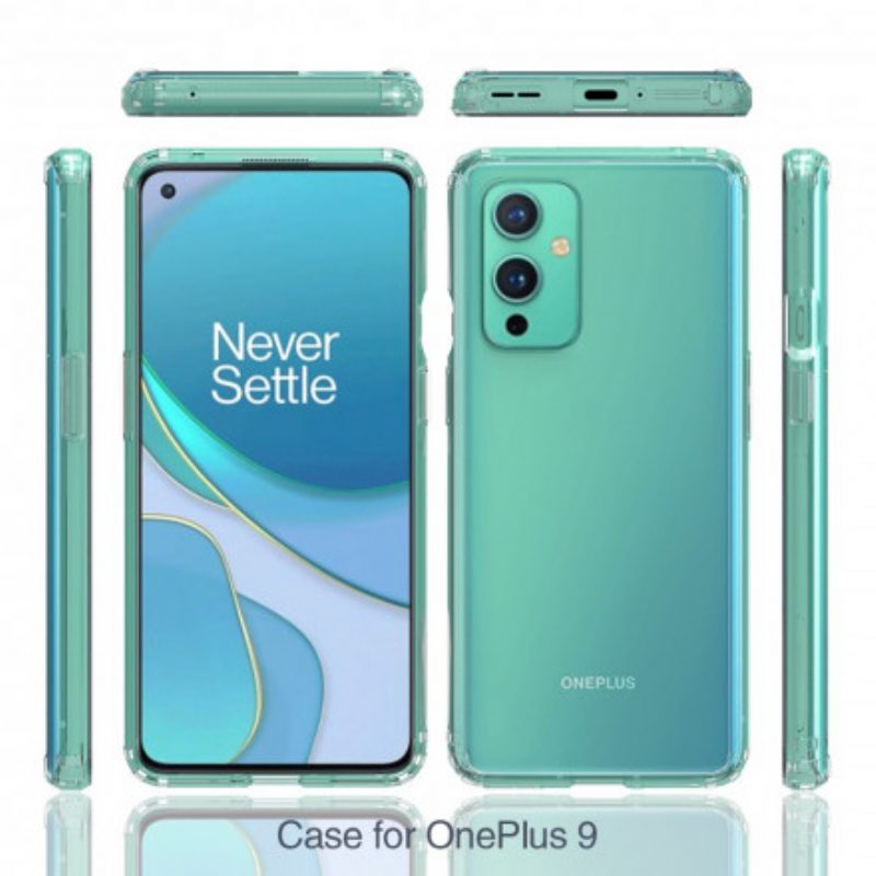 Hoesje voor OnePlus 9 Naadloos Hybride Ontwerp