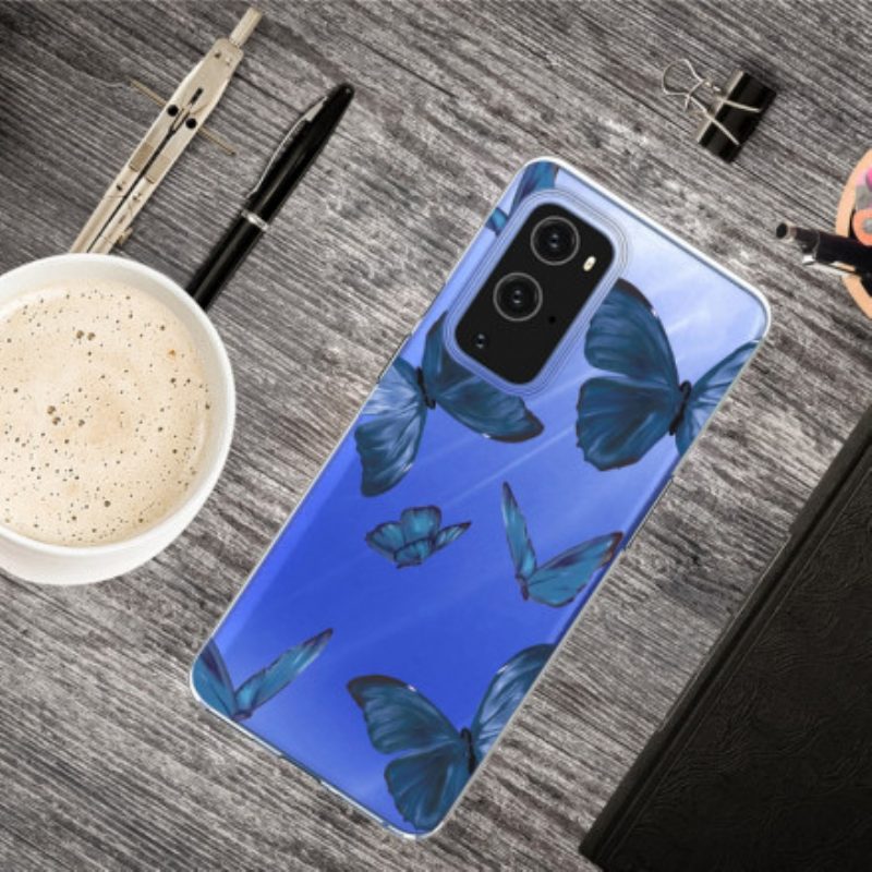 Hoesje voor OnePlus 9 Wilde Vlinders