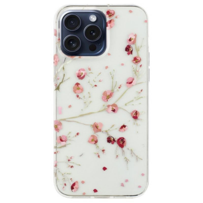 Case Hoesje iPhone 16 Pro Telefoonhoesje Bloemen