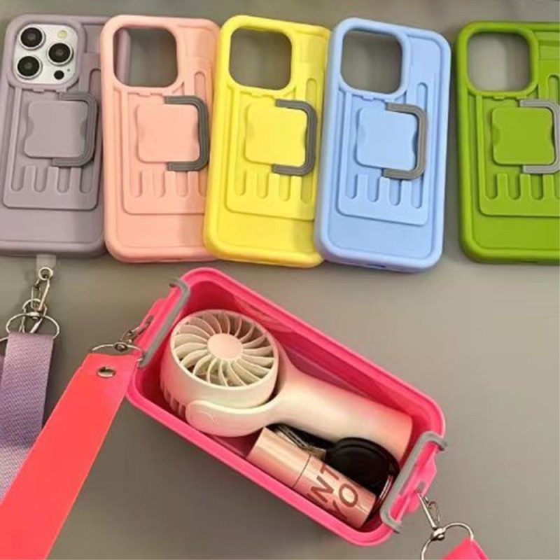 Case Hoesje iPhone 16 Pro Telefoonhoesje Met Opbergdoos Uit De Xx-serie