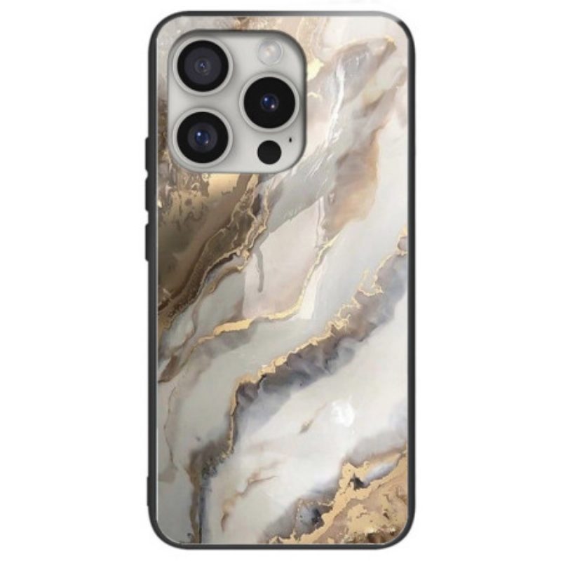 Hoesje iPhone 16 Pro Alchemistisch Marmer Gehard Glas