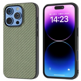 Hoesje Voor iPhone 16 Pro Abeel Koolstofvezel