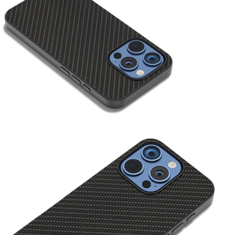 Hoesje Voor iPhone 16 Pro Abeel Koolstofvezel