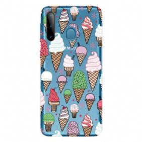 Hoesje voor Samsung Galaxy M11 Roomijs