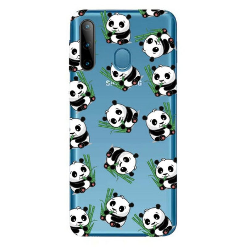 Hoesje voor Samsung Galaxy M11 Top Panda's Plezier