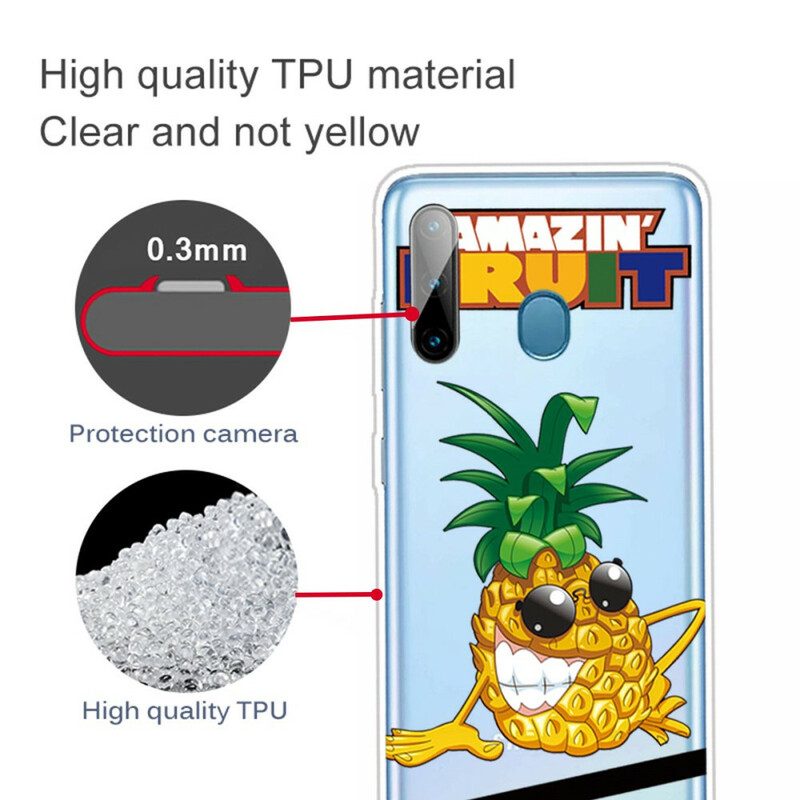 Telefoonhoesje voor Samsung Galaxy M11 Verbazingwekkend Fruit