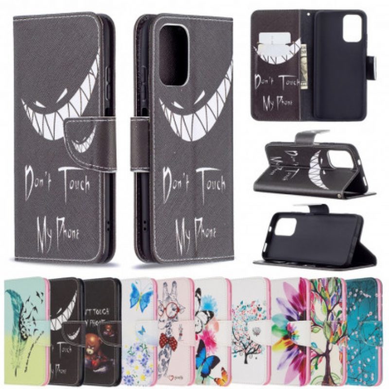 Flip Case voor Poco M5s Duivels Telefoon