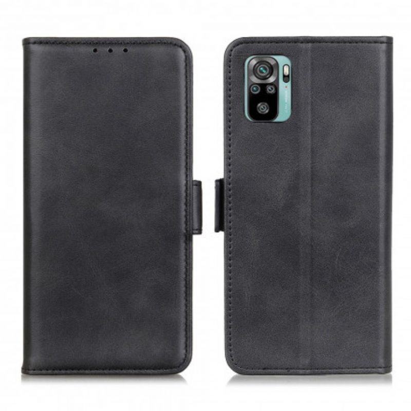 Folio-hoesje voor Poco M5s Flip Case Dubbele Klep