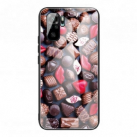 Telefoonhoesje voor Poco M5s Chocolade Gehard Glas