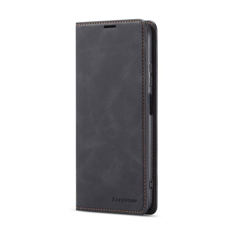 Bescherming Hoesje voor Huawei P40 Lite Folio-hoesje Forwenw Ledereffect