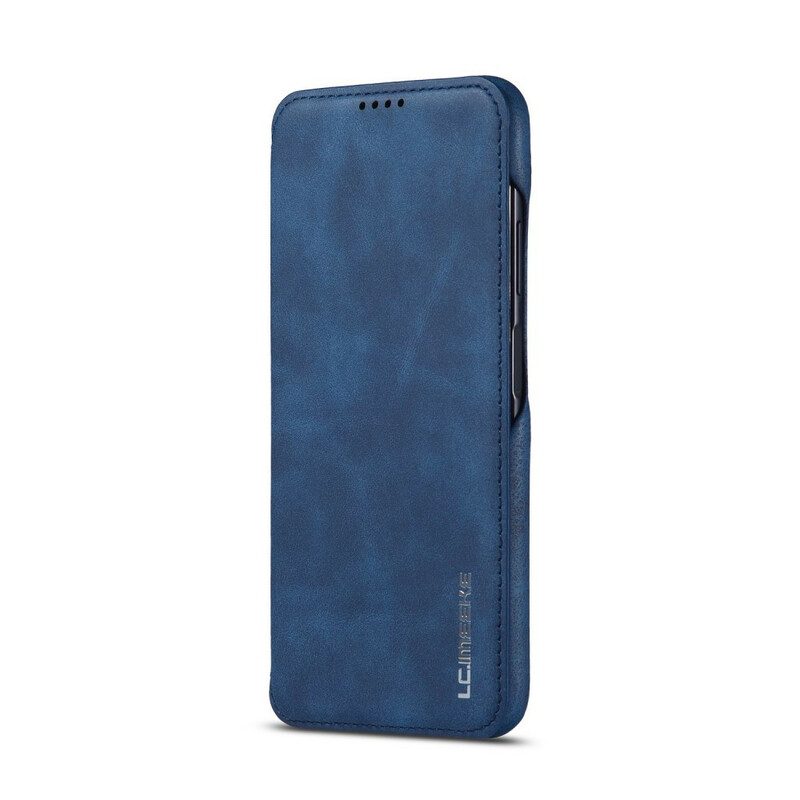 Bescherming Hoesje voor Huawei P40 Lite Folio-hoesje Lc.imeeke Ledereffect