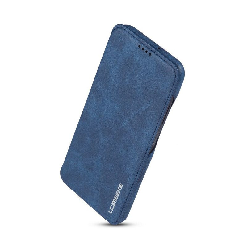 Bescherming Hoesje voor Huawei P40 Lite Folio-hoesje Lc.imeeke Ledereffect