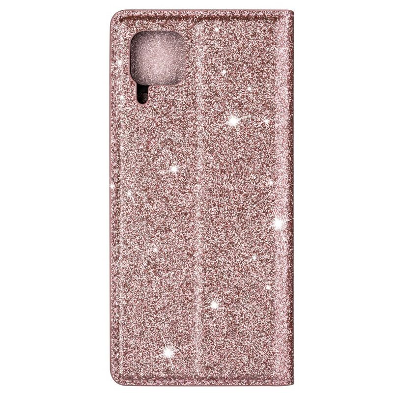 Bescherming Hoesje voor Huawei P40 Lite Folio-hoesje Paillettenstijl