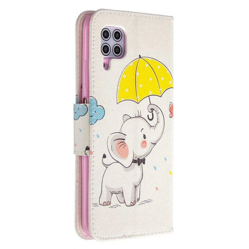 Folio-hoesje voor Huawei P40 Lite Baby Olifant