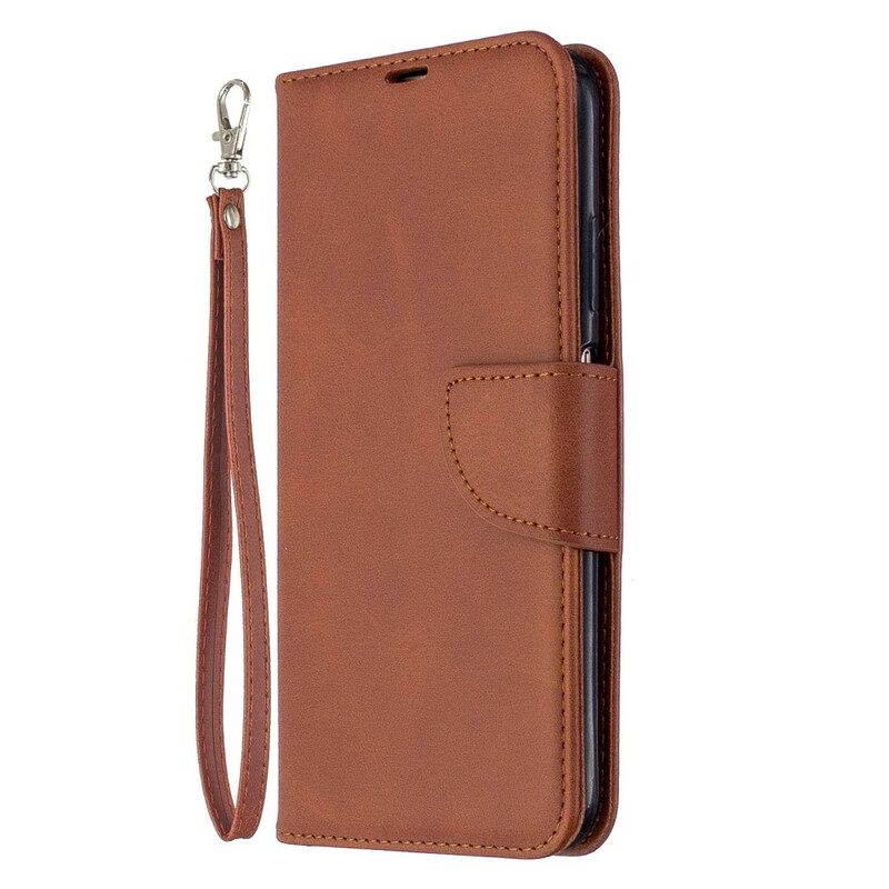 Folio-hoesje voor Huawei P40 Lite Flip Case Gladde Flap Schuin