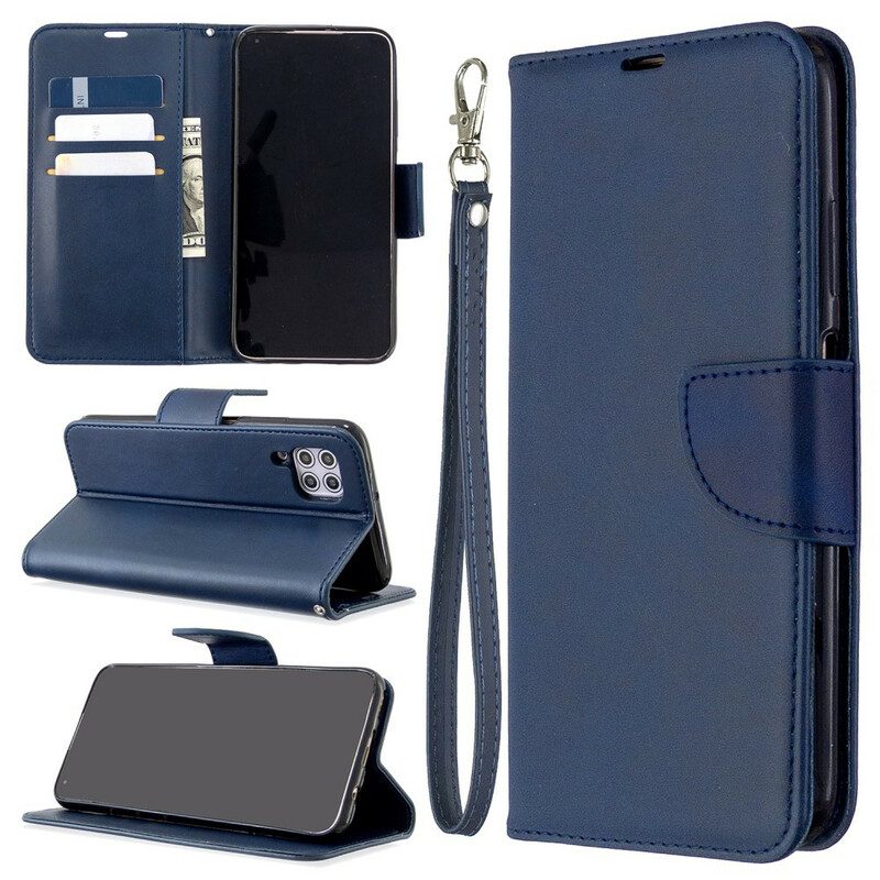 Folio-hoesje voor Huawei P40 Lite Flip Case Gladde Flap Schuin