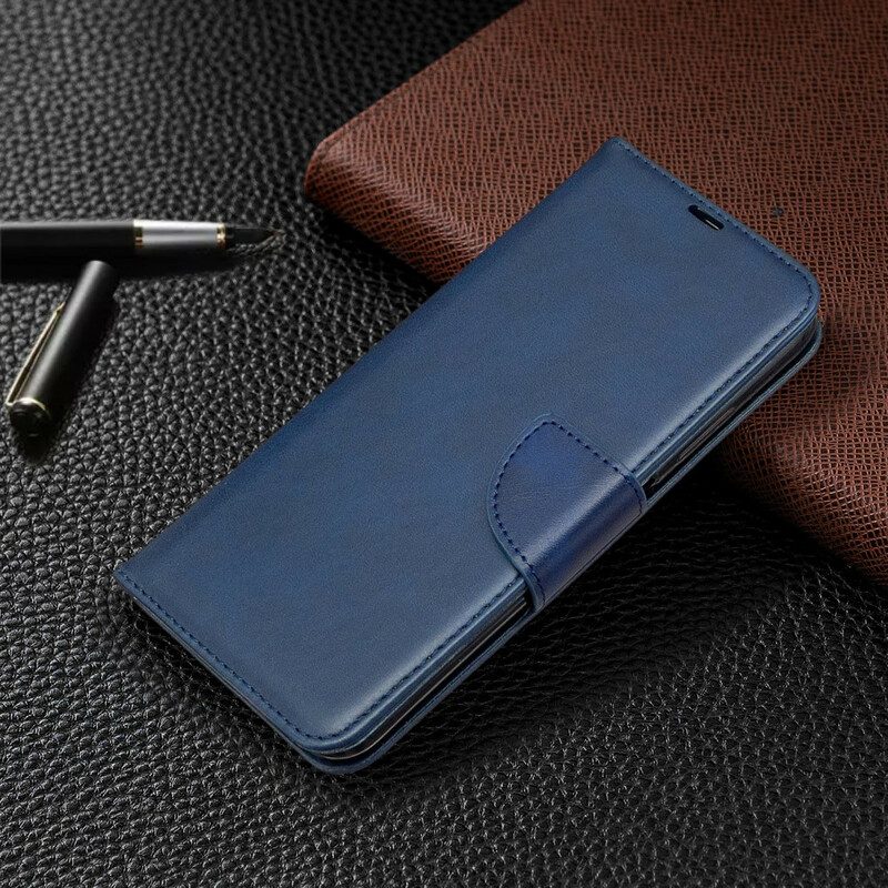 Folio-hoesje voor Huawei P40 Lite Flip Case Gladde Flap Schuin