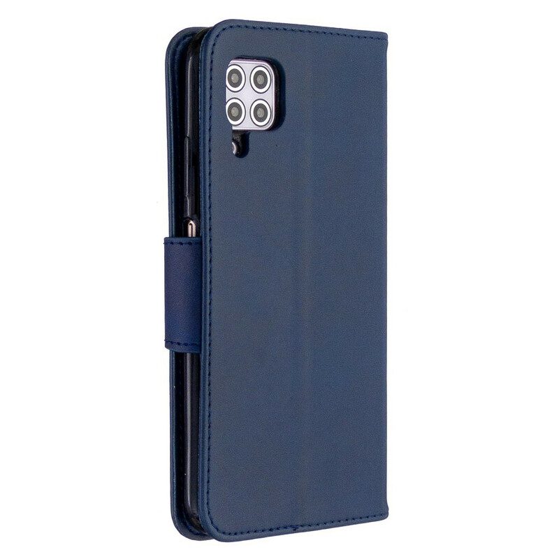 Folio-hoesje voor Huawei P40 Lite Flip Case Gladde Flap Schuin