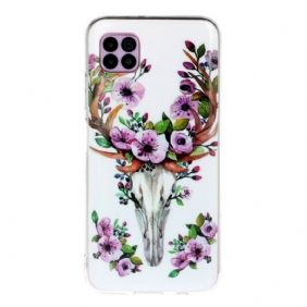 Hoesje voor Huawei P40 Lite Fluorescerende Bloemenelanden