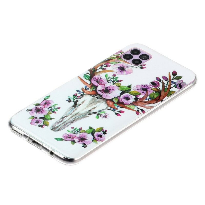 Hoesje voor Huawei P40 Lite Fluorescerende Bloemenelanden