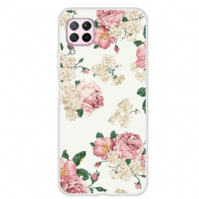 Hoesje voor Huawei P40 Lite Vrijheid Bloemen