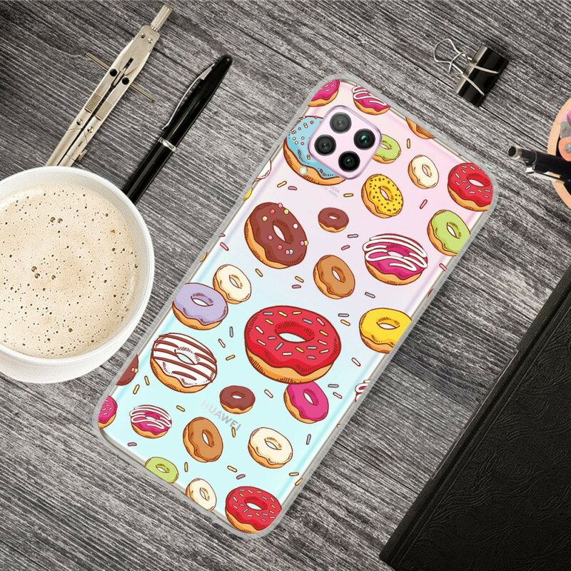 Telefoonhoesje voor Huawei P40 Lite Hou Van Donuts