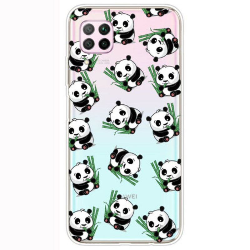 Telefoonhoesje voor Huawei P40 Lite Kleine Panda's