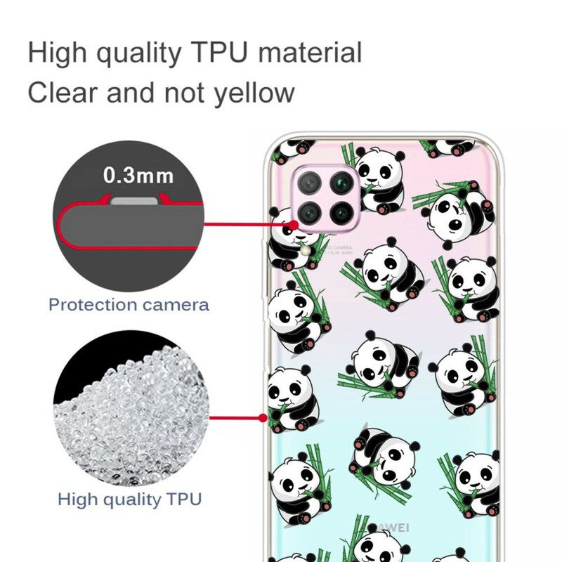 Telefoonhoesje voor Huawei P40 Lite Kleine Panda's