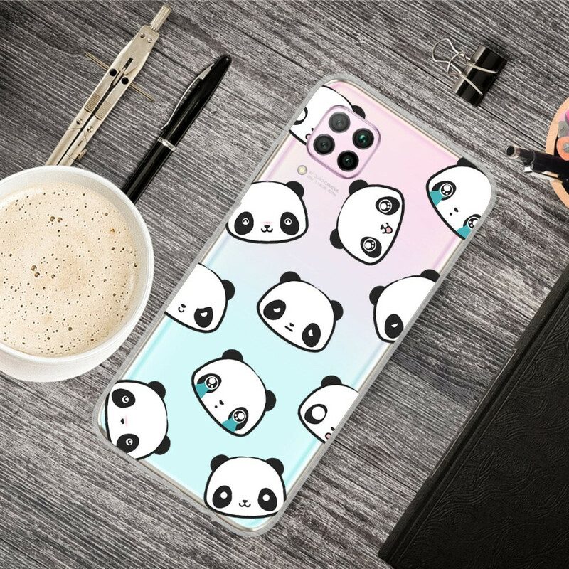 Telefoonhoesje voor Huawei P40 Lite Sentimentele Panda's