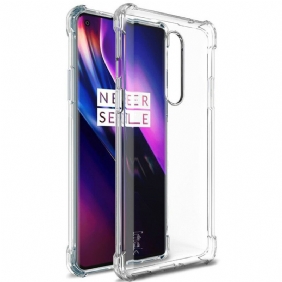 Hoesje voor OnePlus 8 Flexibele Siliconen Met Film Voor Imak-scherm