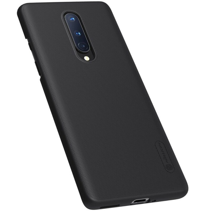 Hoesje voor OnePlus 8 Stijve Frosted Nillkin