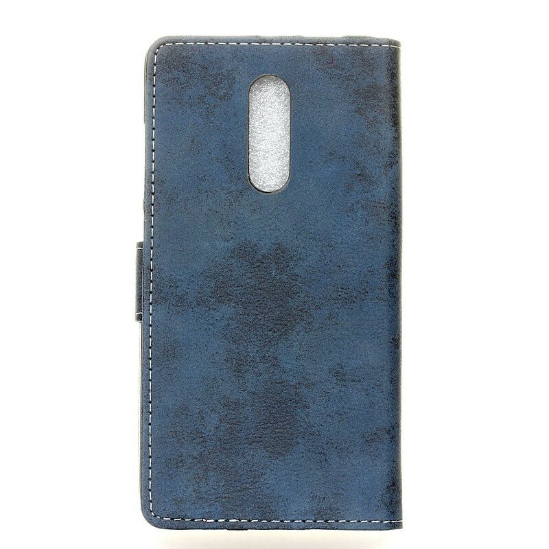 Leren Hoesje voor OnePlus 8 Vintage Leereffect