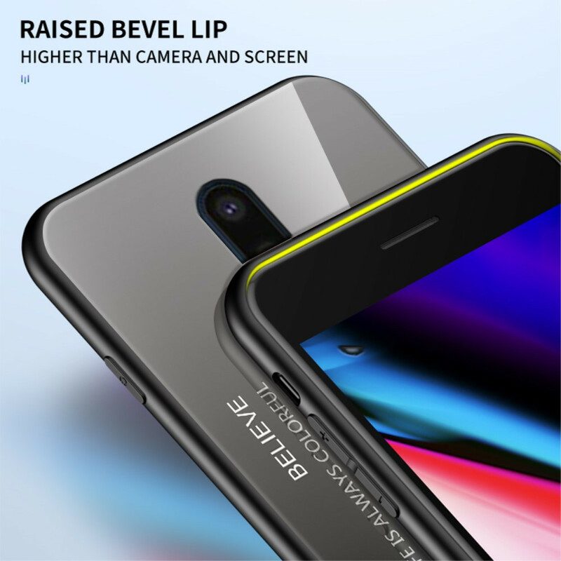 Telefoonhoesje voor OnePlus 8 Gehard Glas Hallo