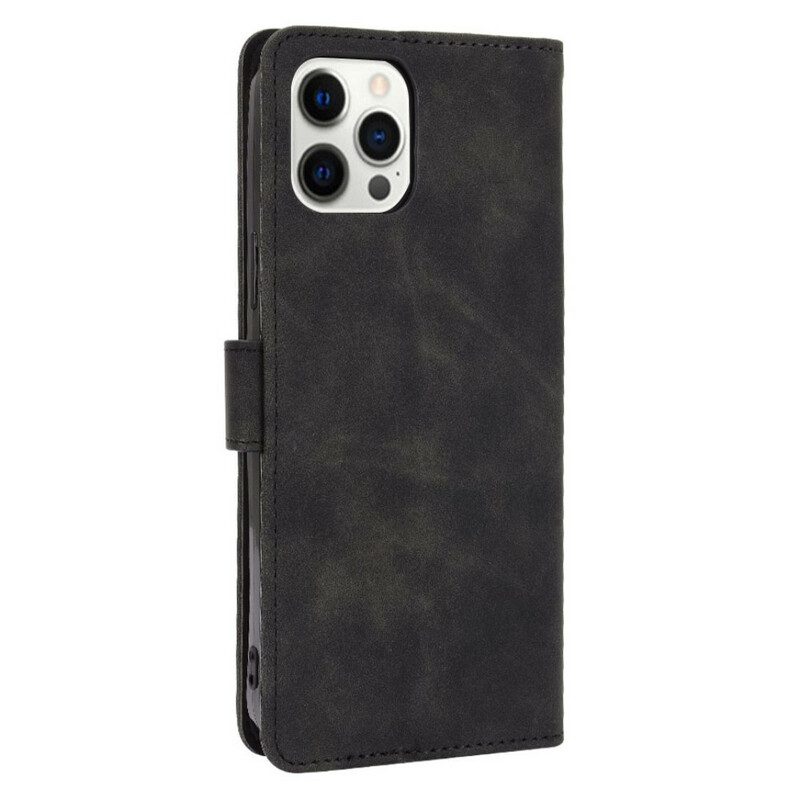 Flip Case voor iPhone 13 Pro Aanraking Van De Huid