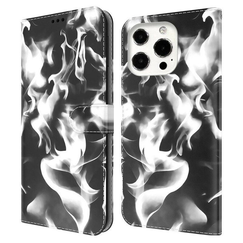 Folio-hoesje voor iPhone 13 Pro Abstract Patroon