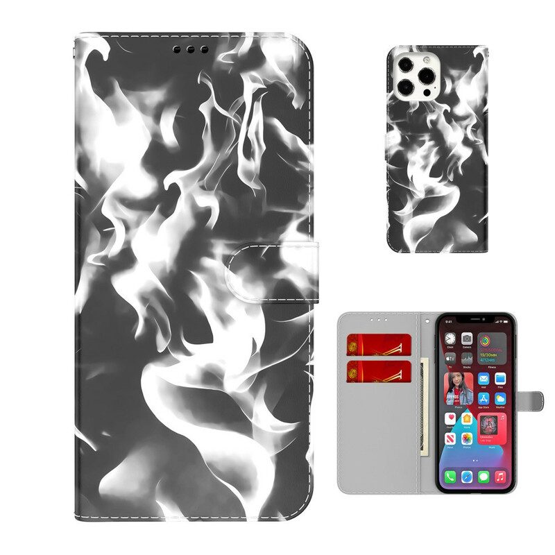 Folio-hoesje voor iPhone 13 Pro Abstract Patroon