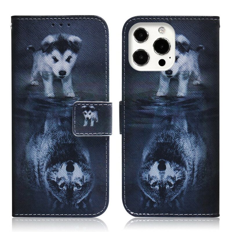 Folio-hoesje voor iPhone 13 Pro Ernesto De Wolf