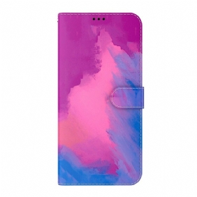 Folio-hoesje voor iPhone 13 Pro Waterverf