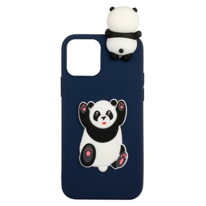 Hoesje voor iPhone 13 Pro Dikke Panda 3d