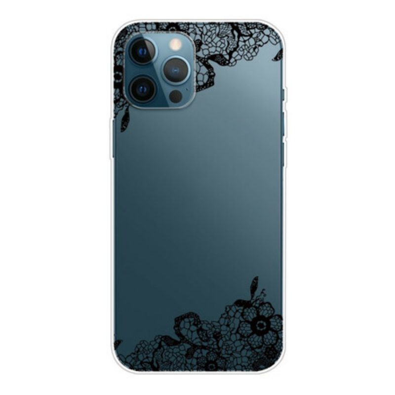 Hoesje voor iPhone 13 Pro Fijne Kant