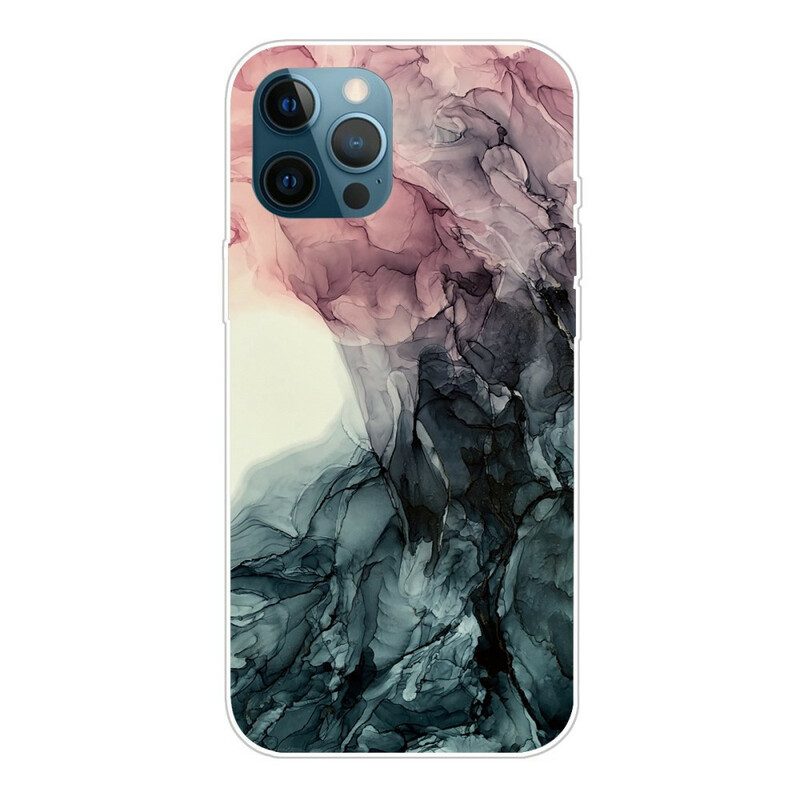 Hoesje voor iPhone 13 Pro Marmeren Kleuren