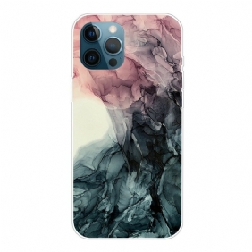 Hoesje voor iPhone 13 Pro Marmeren Kleuren