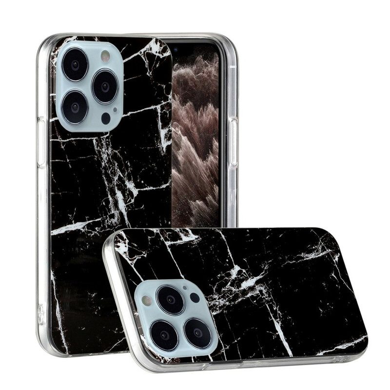 Hoesje voor iPhone 13 Pro Marmeren Versie