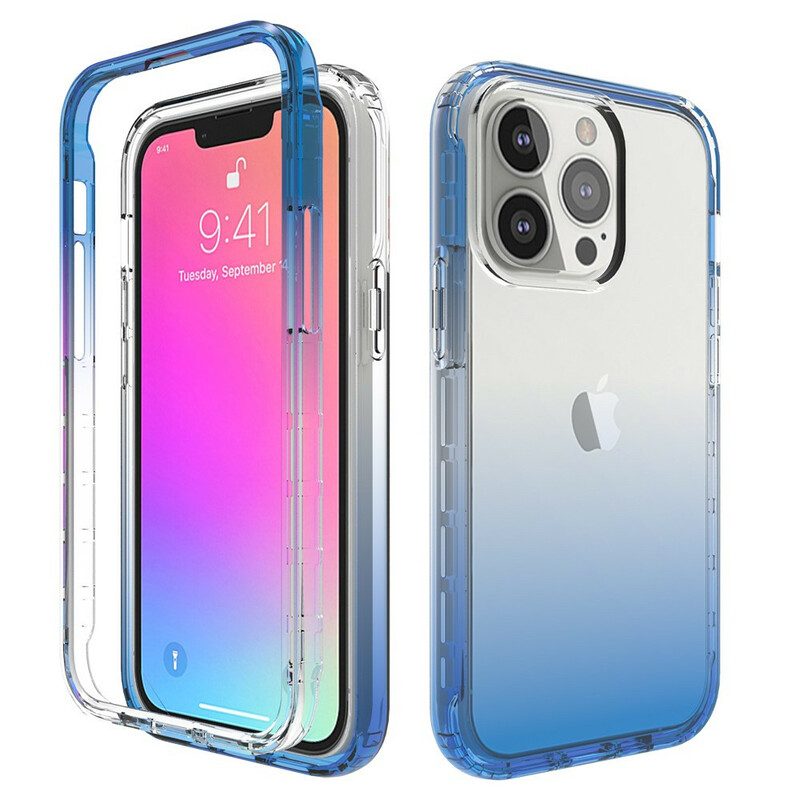 Hoesje voor iPhone 13 Pro Overgangskleur